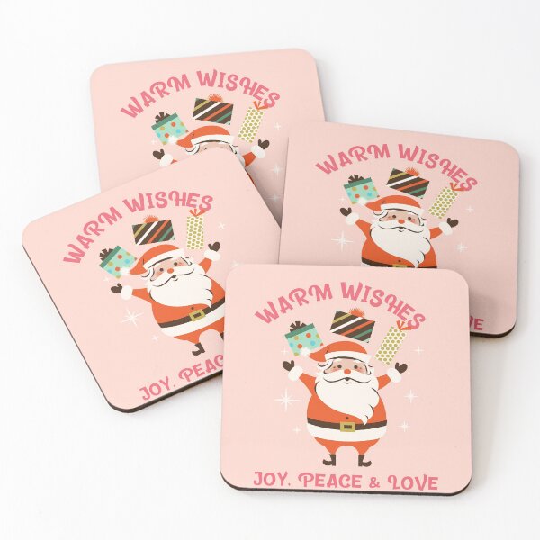 Item preview, Warm Wishes For Xmas Joy Peace And Love Funny Gift For Christmas designed and sold by wissem-ayedi.