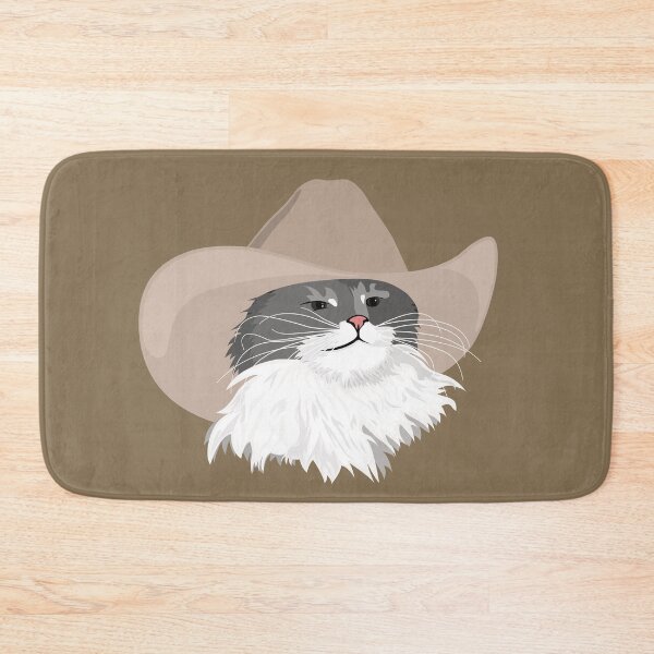 Item preview, Cowboy Cat designed and sold by LazyBuffalo.