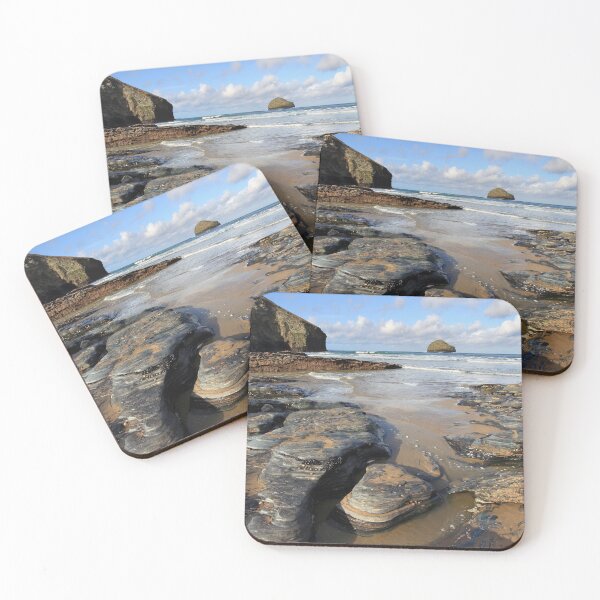 Item preview, Rocky shore (Trebarwith Strand) designed and sold by bitm2007.