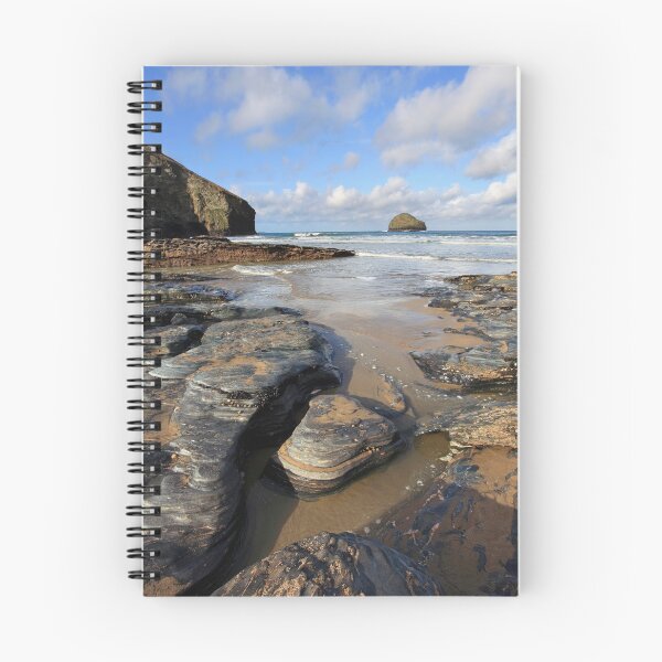 Item preview, Rocky shore (Trebarwith Strand) designed and sold by bitm2007.