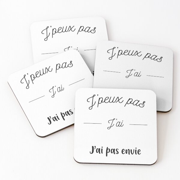 Item preview, I can't I don't want to, humor designed and sold by Curlyhaire.
