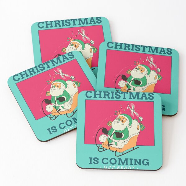 Item preview, Christmas Is Coming Funny Gift For Xmas Happy Santa  designed and sold by wissem-ayedi.