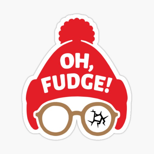 Oh Fudge! T-Shirt Sticker