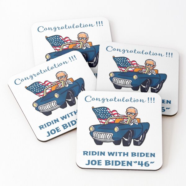 Item preview, CONGRATULATIONS RIDIN WITH BIDEN 2020 designed and sold by NormaEng.