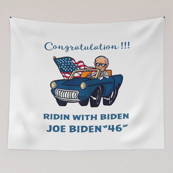 Item preview, CONGRATULATIONS RIDIN WITH BIDEN 2020 designed and sold by NormaEng.