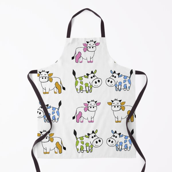 Item preview, Vacas Kawaii four sticker pack designed and sold by NancyArtDesigns.