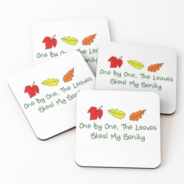 Item preview, One By One Leaves Steal Sanity designed and sold by jaycartoonist.