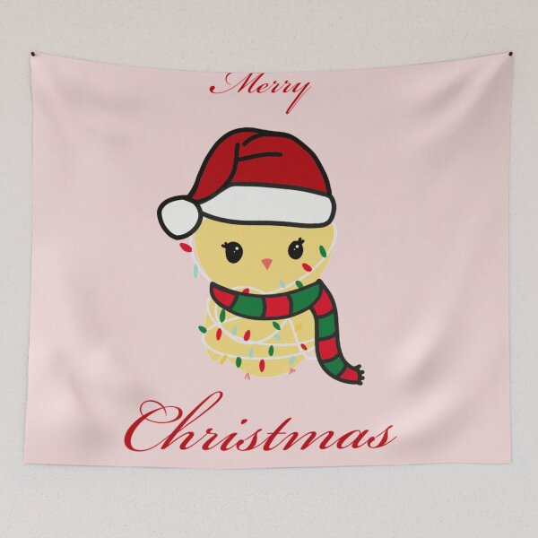 Item preview, Cute christmas chicken designed and sold by Mermaidssparkle.