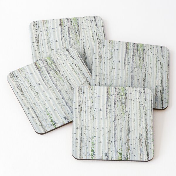 Item preview, White Birch Tree Forest designed and sold by Oscar Gutierrez.