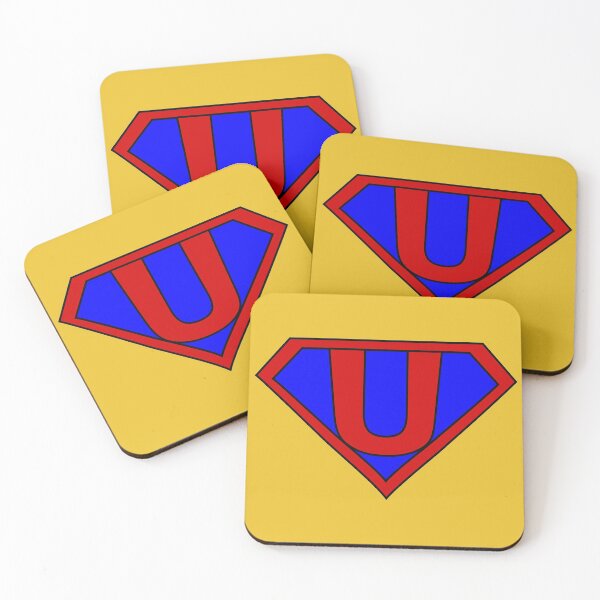 Item preview, Hero, Heroine, Superhero, Initials,  U designed and sold by Kreativista.