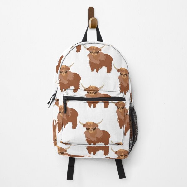 Item preview, Fluffy Highland cow designed and sold by orangerinka.