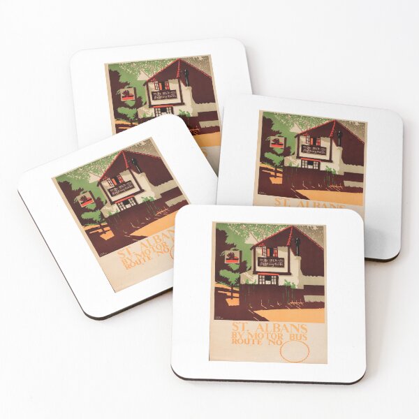 Item preview, retro iconic St Albans designed and sold by CorasPosters.