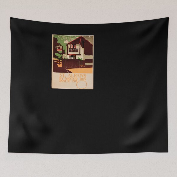 Item preview, retro iconic St Albans designed and sold by CorasPosters.