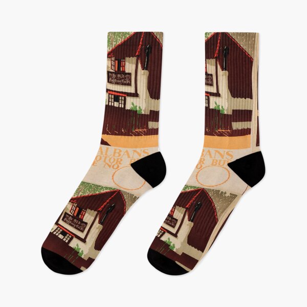 Item preview, retro iconic St Albans designed and sold by CorasPosters.