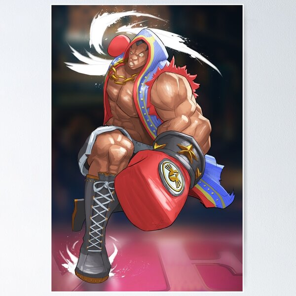 Street Fighter V Fighting Game Characters Gamer Art Wall Poster