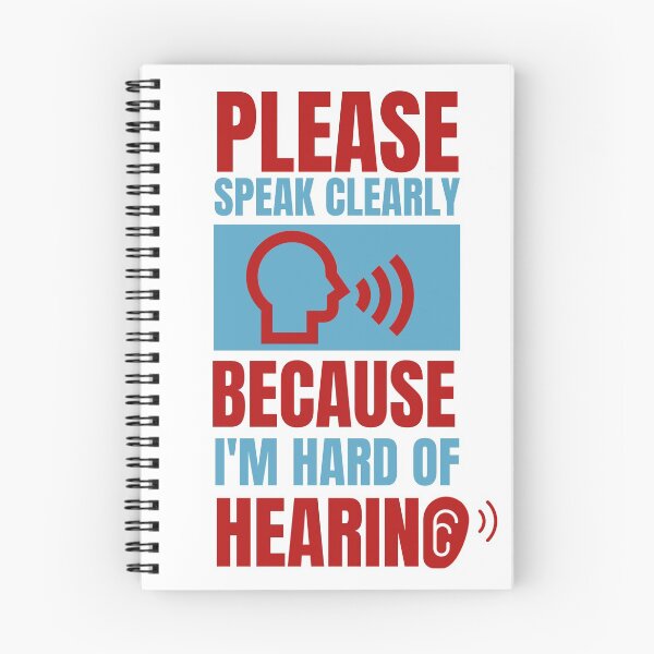 Item preview, Hearing Impaired Speak Clearly designed and sold by Jayzdesigns.