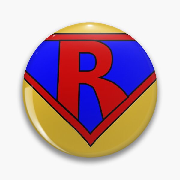 Item preview, Hero, Heroine, Superhero, Initials,  R designed and sold by Kreativista.