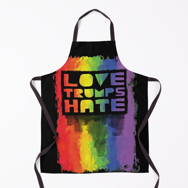 Item preview, Love Trumps Hate Gay Design designed and sold by HauntedMammoth.