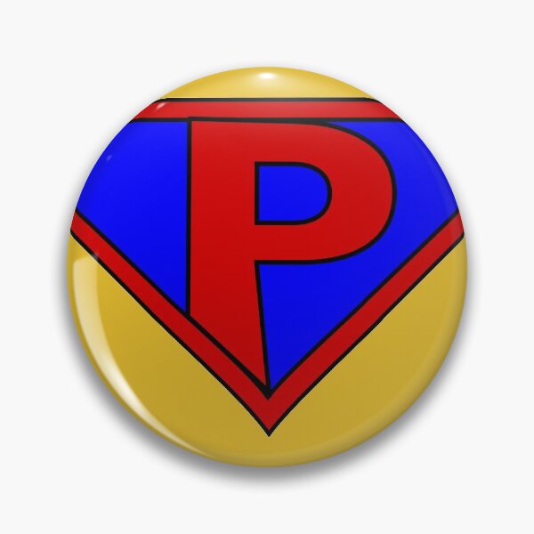 Item preview, Hero, Heroine, Superhero, Initials,  P designed and sold by Kreativista.