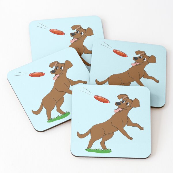 Item preview, Playful Chocolate Lab designed and sold by Olivia Bussiere.