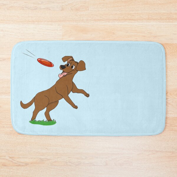Item preview, Playful Chocolate Lab designed and sold by Olivia Bussiere.