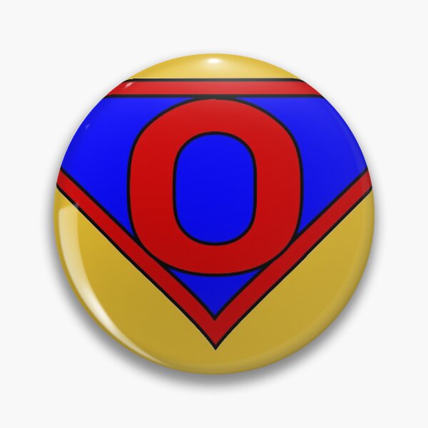 Item preview, Hero, Heroine, Superhero, Initials,  O designed and sold by Kreativista.
