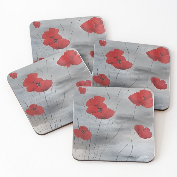 Item preview, Poppies for a Friend designed and sold by DebiGarrettArt.
