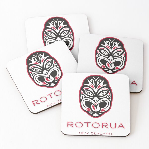 Item preview, Rotorua Geothermal Maori Aotearoa New Zealand NZ designed and sold by Hoiho Adventure Shirts.