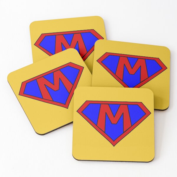 Item preview, Hero, Heroine, Superhero, Initials,  M designed and sold by Kreativista.