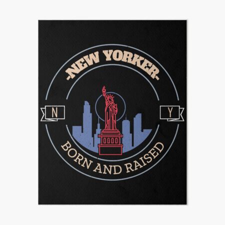 Artikel-Vorschau von New Yorker geboren und aufgewachsen, designt und verkauft von PabsCellaneous.