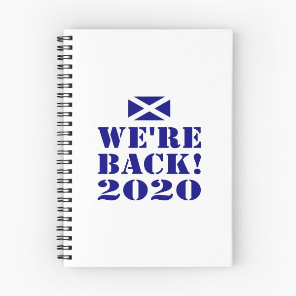 Item preview, WE'RE BACK! / SCOTLAND / SCOTTISH FOOTBALL designed and sold by PoshJocks.