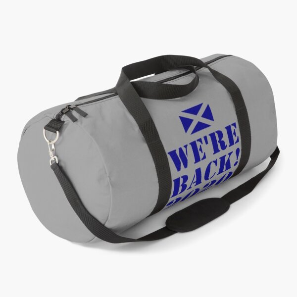 Item preview, WE'RE BACK! / SCOTLAND / SCOTTISH FOOTBALL designed and sold by PoshJocks.