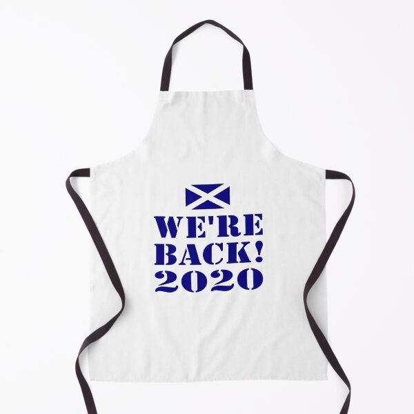 Item preview, WE'RE BACK! / SCOTLAND / SCOTTISH FOOTBALL designed and sold by PoshJocks.