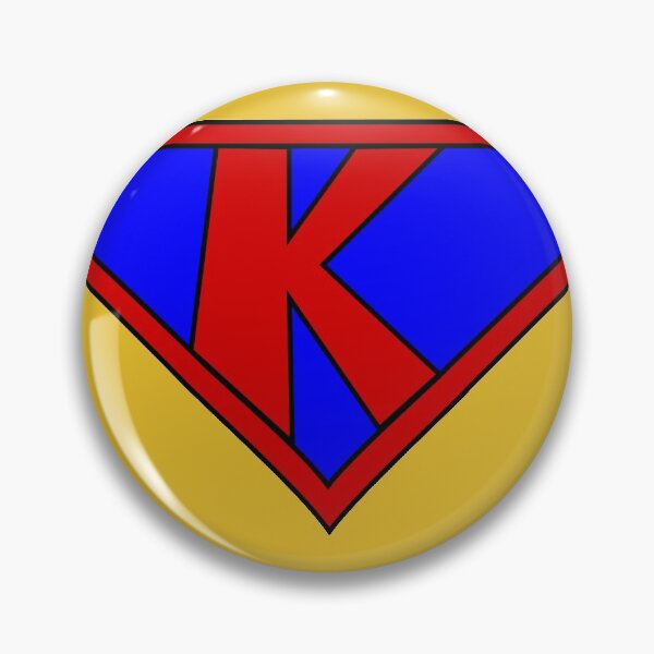 Artikelvorschau, Hero, Heroine, Superhero, Initials, K entworfen und verkauft von Kreativista.