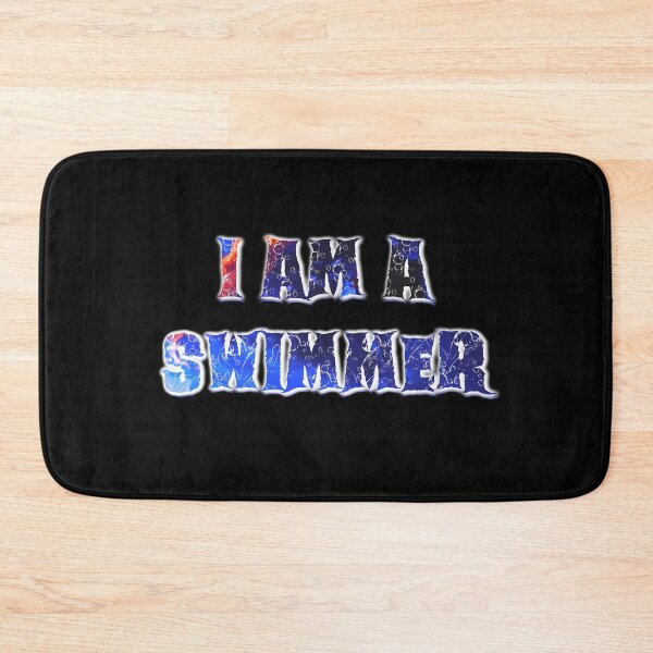 Item preview, Iam A Swimmer Clean Design designed and sold by Zwembad Vergelijker.
