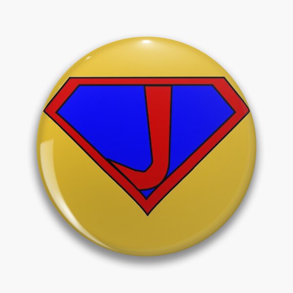 Item preview, Hero, Heroine, Superhero, Initials,  J designed and sold by Kreativista.