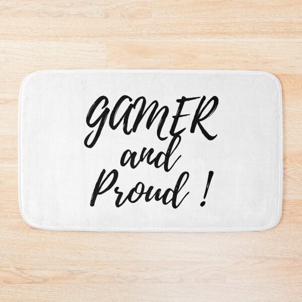 Item preview, Gamer and Proud ! designed and sold by Xeuno.