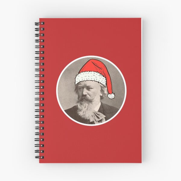 Item preview, Brahms Wearing A Santa Hat designed and sold by Jordbord.