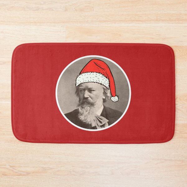 Artikelvorschau, Brahms Wearing A Santa Hat entworfen und verkauft von Jordbord.