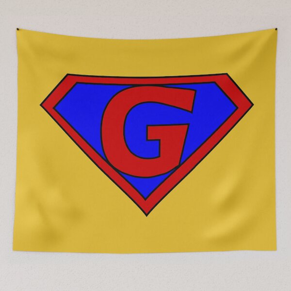 Item preview, Hero, Heroine, Superhero, Initials,  G designed and sold by Kreativista.
