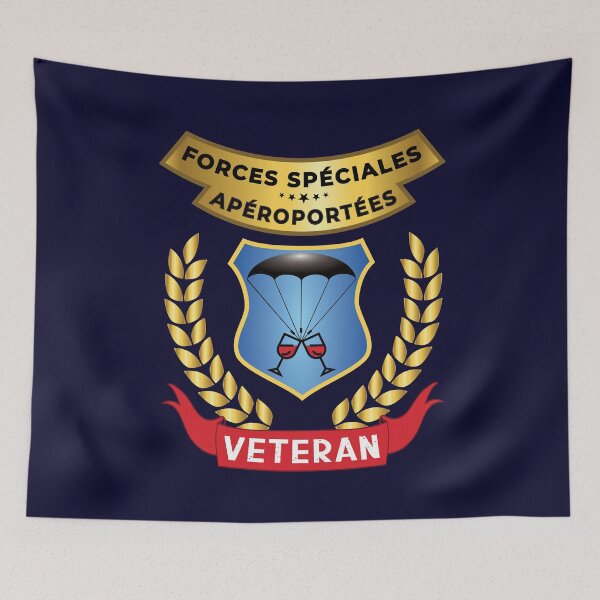 Item preview, Aperitif veteran, Airborne Special Forces - Alcohol Humor designed and sold by rubislys.