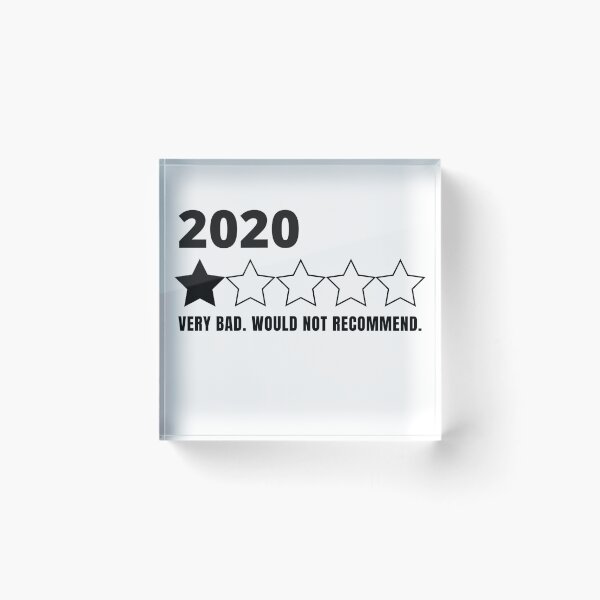 Item preview, 2020 Very Bad Would Not Recommend designed and sold by eakkung.
