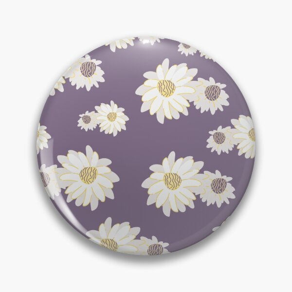 Item preview, Purple daisy pattern designed and sold by MarineTreasury.