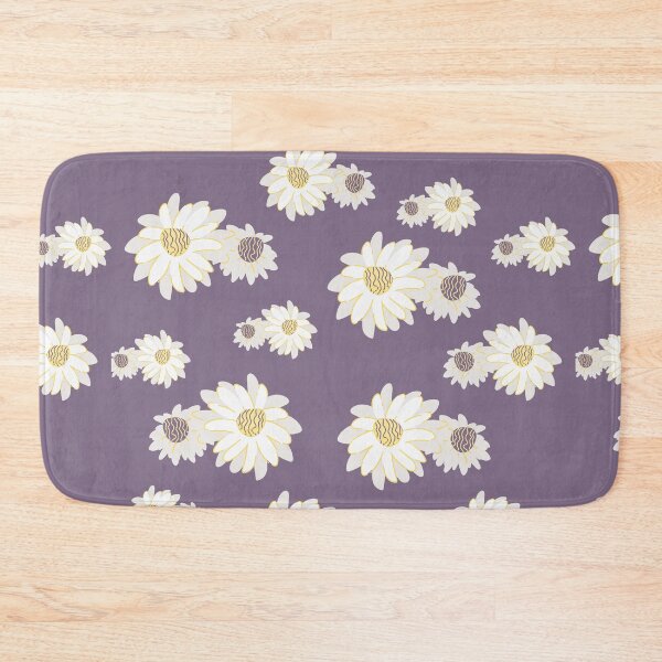 Item preview, Purple daisy pattern designed and sold by MarineTreasury.