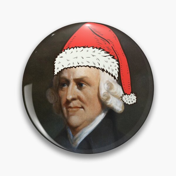 Item preview, Adam Smith Wearing A Santa Hat designed and sold by Jordbord.