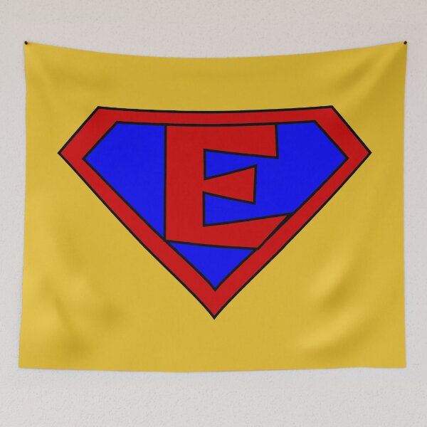 Item preview, Hero, Heroine, Superhero, Initials,  E designed and sold by Kreativista.