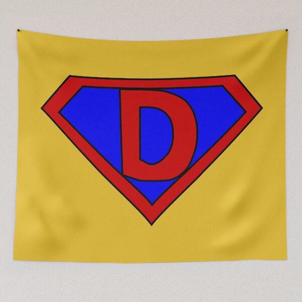 Item preview, Hero, Heroine, Superhero, Initials,  D designed and sold by Kreativista.