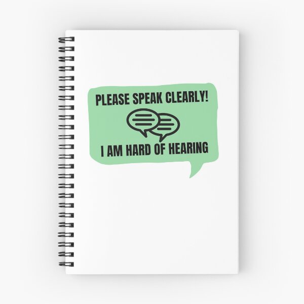 Item preview, Please Speak Clearly I'm Hard of Hearing designed and sold by Jayzdesigns.