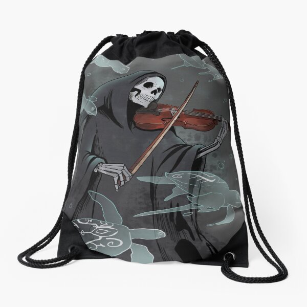 Last Symphony Drawstring Bag