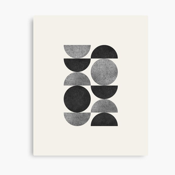 Item preview, Black and White Retro Scandinavian designed and sold by moonlightprint.